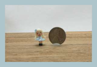 DAYS ooak MICRO 5/8 Inch miniature baby doll dollhouse polymer clay 