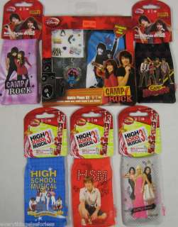New Disney HSM and Camp Rock Phone/ Accessory Kit  