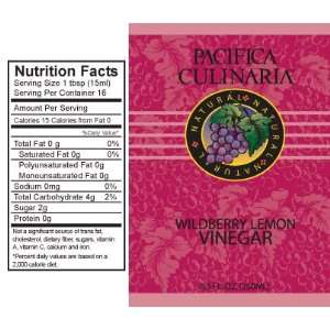 Pacifica Culinarias Wildberry Lemon Grocery & Gourmet Food