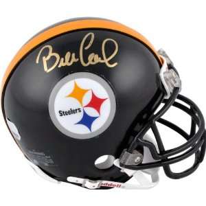  Bill Cowher Pittsburgh Steelers Autographed Riddell Mini 