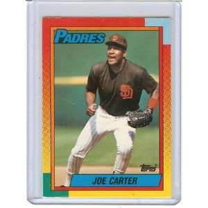  1990 TOPPS JOE CARTER #20T, SAN DIEGO PADRES Everything 