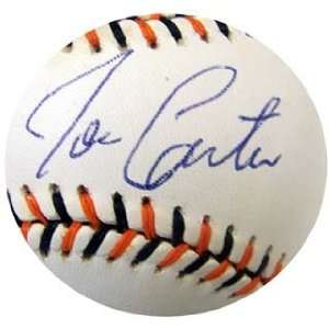  Joe Carter Autographed Baseball