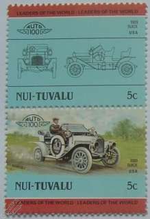 Auto 100 Car Stamps 1909 BUICK ROADSTER Collectors  