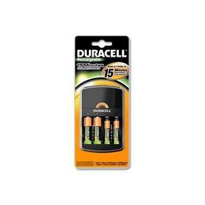   , For AA/AAA Batteries, 15 min Charge, Black Qty4