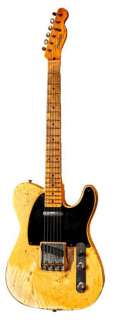 Fender 1953 Telecaster Heavy Relic, Maple Fretboard, Nocaster   Blonde 