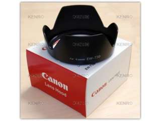   Professional Lens Hood For Canon EW 73B EF S 17 85mm f / 4 5.6 IS USM
