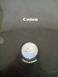 This is a Canon Canoscan 8400F Flatbed Color Image Photo Scanner. It 