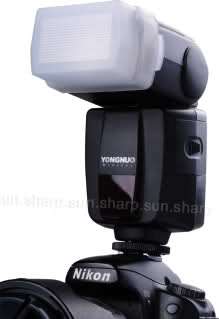 This flash speedlight YN 460 is designed for all Camera except Sony 