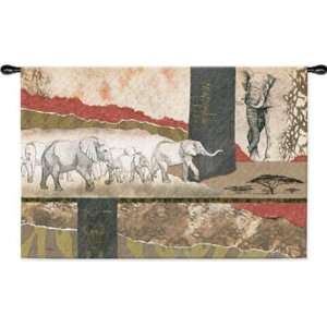    Serengeti Elephants by Joseph Poirier, 52x36