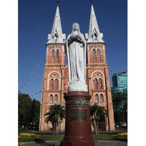 The Saigon Notre Dame Basilica, a Catholic Church Built By the French 
