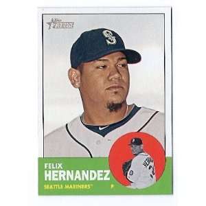  2012 Topps Heritage #246 Felix Hernandez Seattle Mariners 
