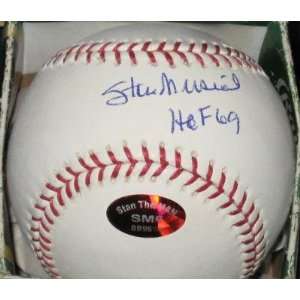  Signed Stan Musial Ball   Official Ml The Man Coa 