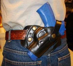 LEATHER BELT HOLSTER 4 Springfield MICRO COMPACT 31911  