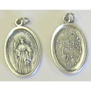  St. Ignatius Loyola Bulk Oxidized Medal with Jump Ring 