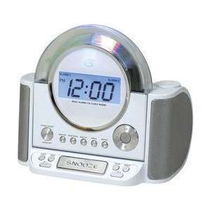 CD Alarm Clock Radio With AM/FM Tuner 