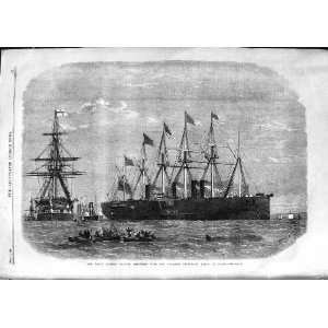   1866 Great Eastern Ship Sheerness Atlantic Telegraph