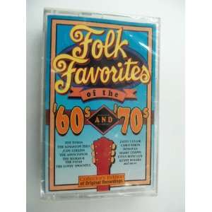  Folk Favorites of the 60s and 70s   Audio Cassette 