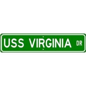  USS VIRGINIA SSN 774 Street Sign   Navy