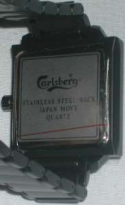 Carlsberg Beer Man Quartz Watch With Silver Box  