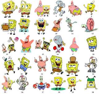 Spongebob Patrick Return Address Labels Favor Tag  
