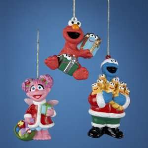 Club Pack of 24 Sesame Street Abby, Elmo and Cookie Monster Christmas 