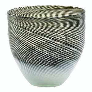  Small Glass Lattice Bowl Vase