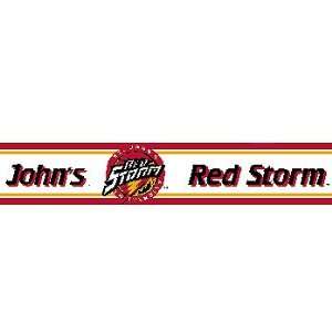  St Johns   Red Storm   Wallpaper Border
