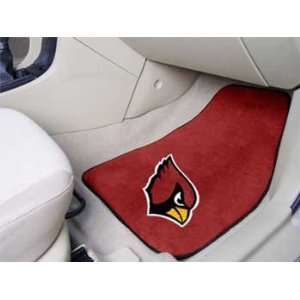  Arizona Cardinals Car Mats   Set of 2