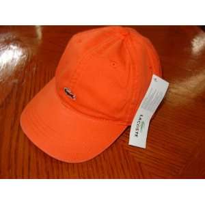  Lacoste Hat (Orange Color)