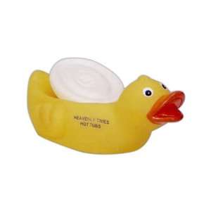  Squeaky floating duck shaped soap dish. Health & Personal 