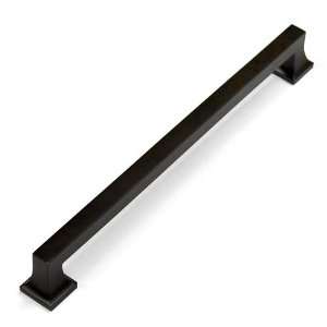  15 Solid Bronze Modern Squared Appliance Pull   Bronze 