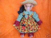 1996 Goebel Carol Anne Festive Fall Pig Doll 20 LE  