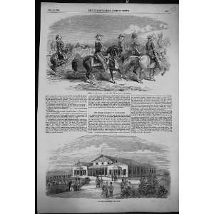   Club House Funeral Lord Ragland Crimea Soldiers Horses