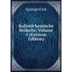   Beihefte, Volume 5 (German Edition) SpringerLink Books