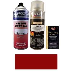 12.5 Oz. Medium Red Metallic Spray Can Paint Kit for 2001 Cadillac All 
