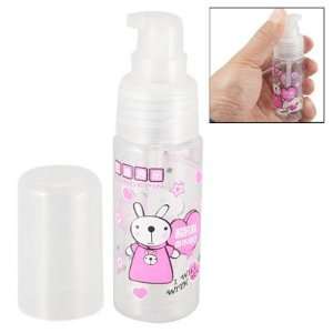  Clear White Plastic Make Up Empty Spray Bottle Container 