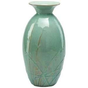  Small Vivian Alice Blue Ceramic Vase