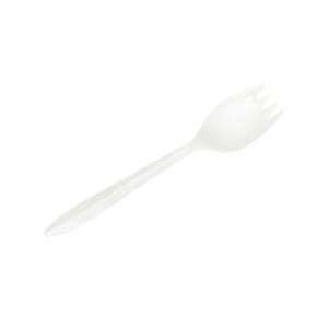 Spork med wrapped white (1000) [PRICE is per CASE]  