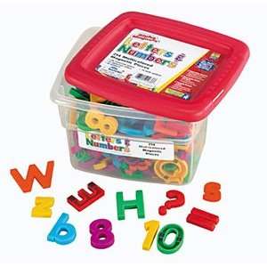  Alphamagnets Lowercase Letters; Multi Colored; 42 Piece 