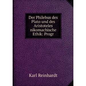   nikomachische Ethik Progr Karl Reinhardt  Books