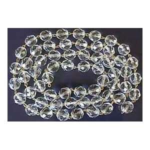  Fire Polished Faceted Chain, 1 meter, 3 sizes
