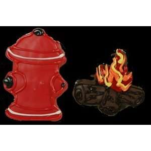 Fire Hydrant & Fire Cookies Set 