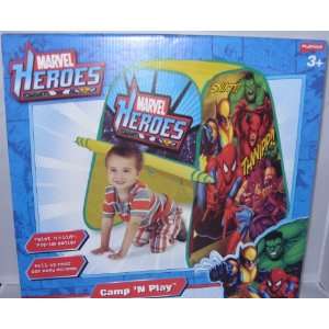 Marvel Heroes Camp N Play Pop Up Tent (Hulk, Spiderman 