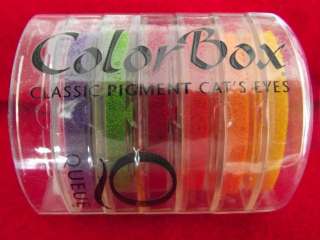 COLORBOX CATS EYES, PIGMENT or LOT INK PADS 22 CHOICES  