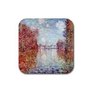  Autumn in Argenteuil By Claude Monet Coasters   Set of 4 