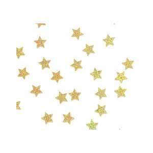 Sparkle Stars Confetti   Gold
