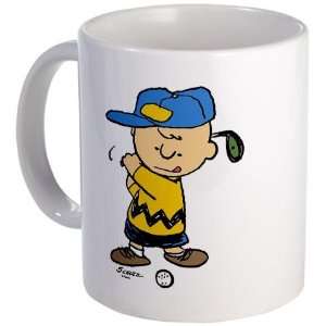  Charlie Brown Golfer Sports Mug by  Kitchen 
