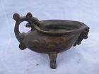 Antique Chinese Bronze Cup Purchased Sothebys  