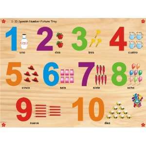  Spanish Numbers with Pictures Toys & Games