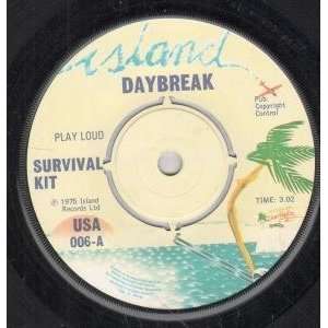  SURVIVAL KIT 7 INCH (7 VINYL 45) UK ISLAND 1975 DAYBREAK 